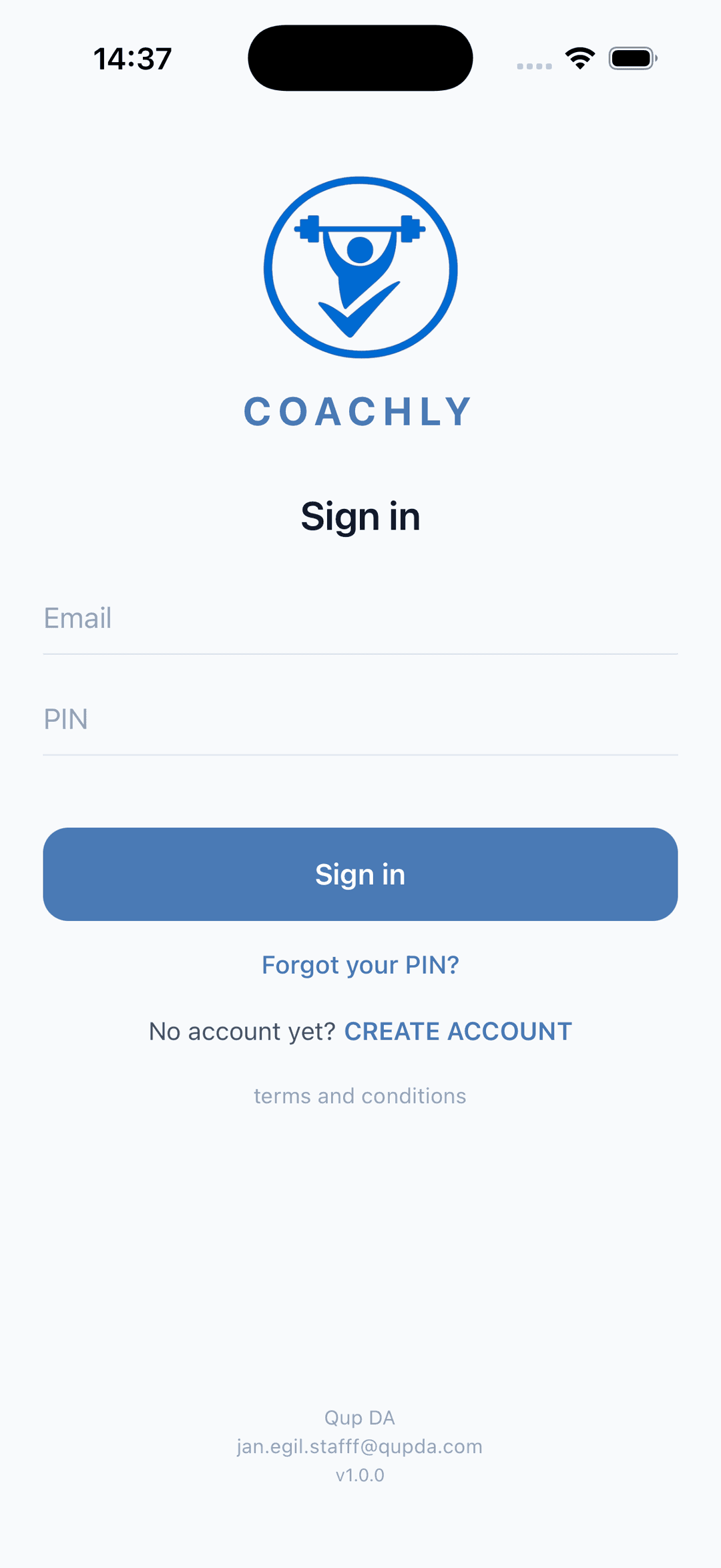 Coachly login